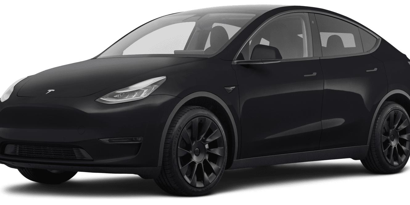 TESLA MODEL Y 2020 5YJYGDEE0LF018367 image